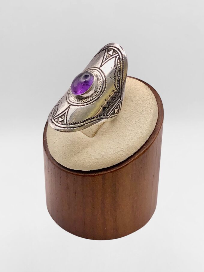 Bague Touareg Améthyste #1 – Image 2