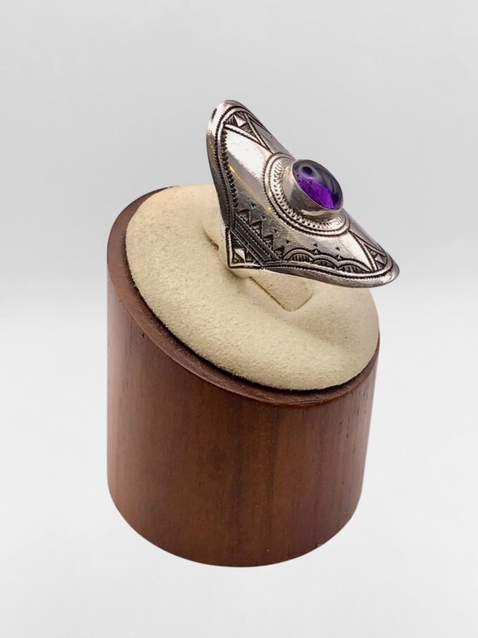 Bague Touareg Améthyste #1 – Image 3