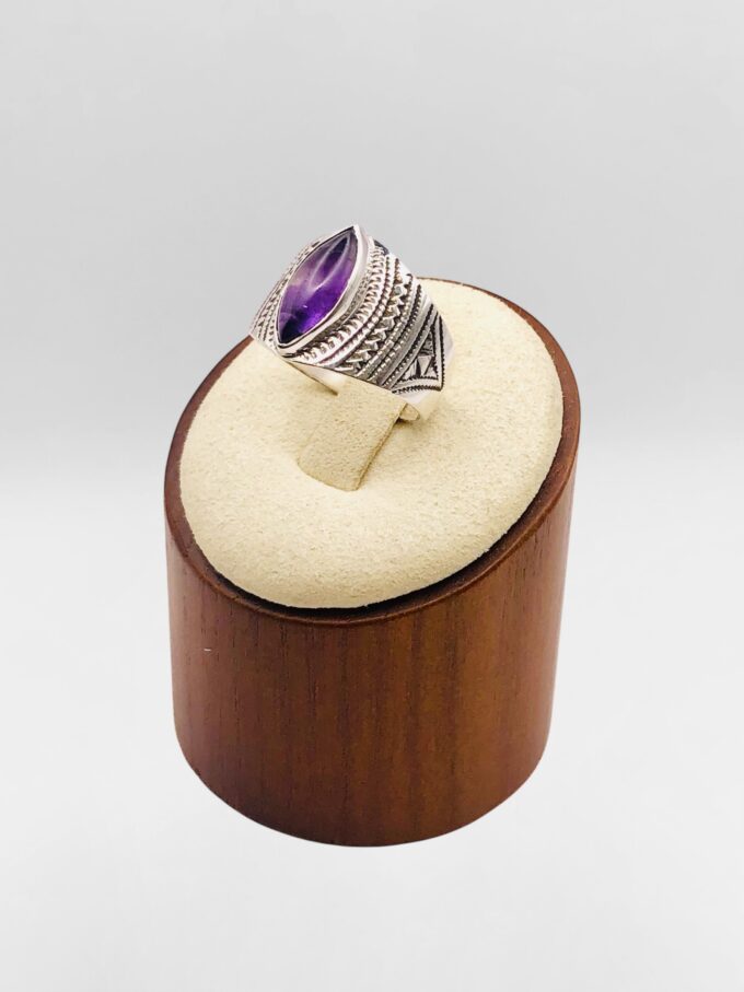 Bague Touareg Améthyste #2 – Image 2
