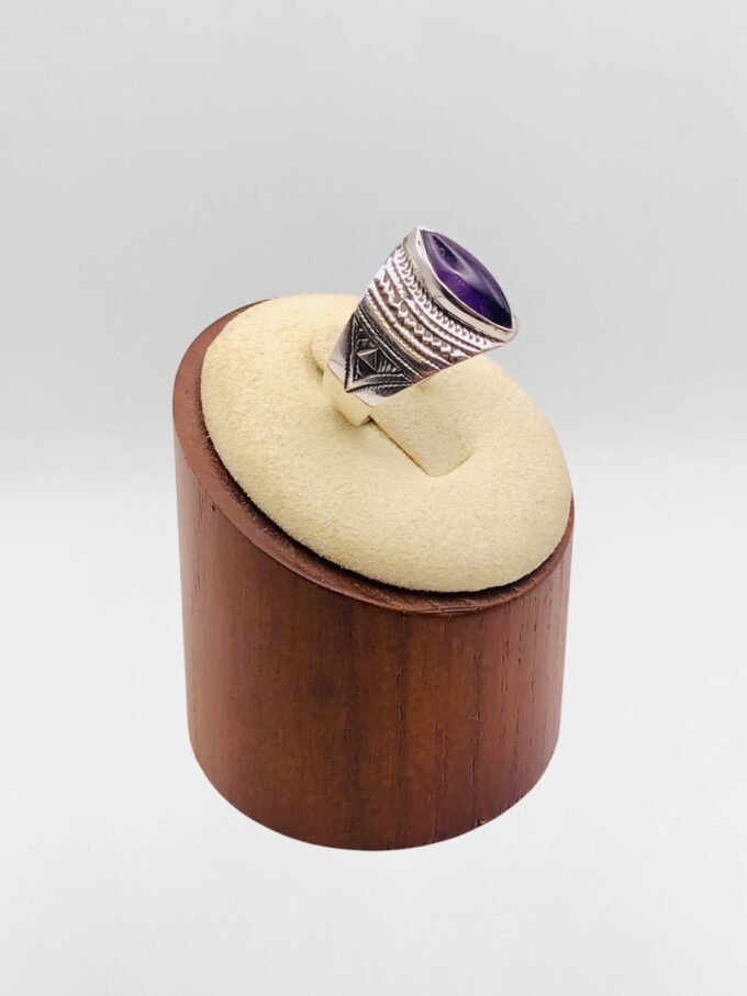 Bague Touareg Améthyste #2 – Image 3