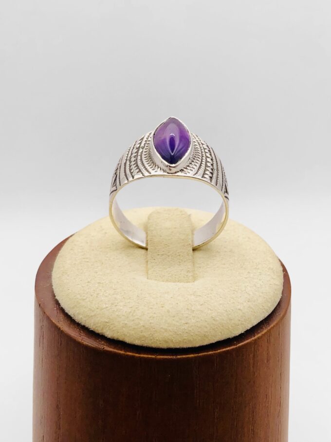 Bague Touareg Améthyste #2 – Image 4