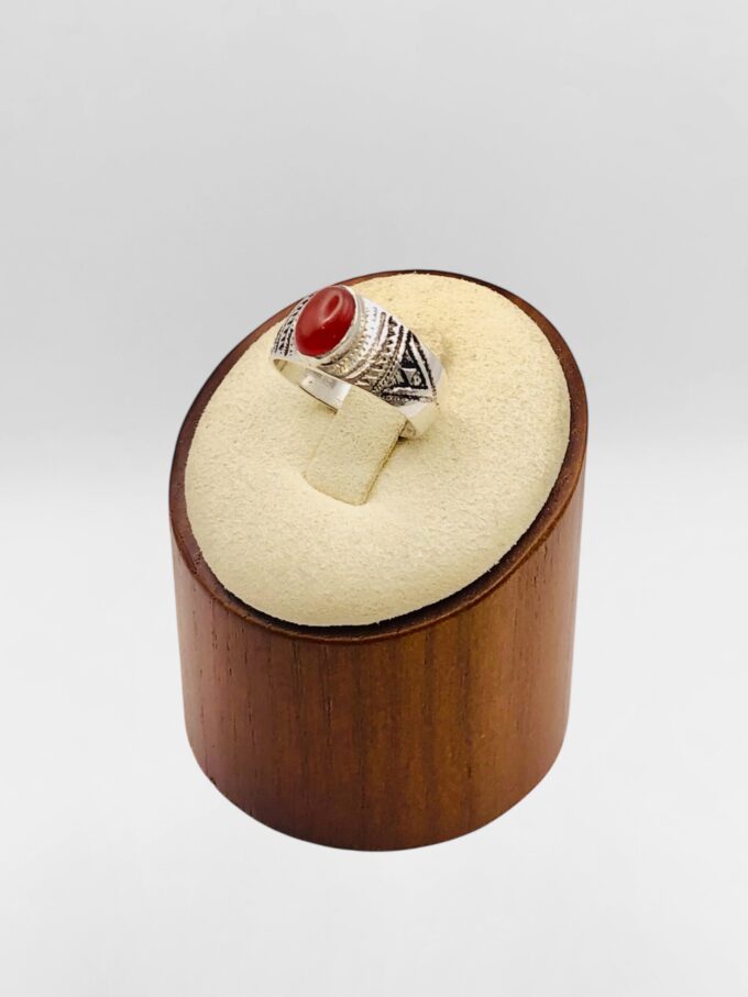 Bague Touareg Anneau Cornaline – Image 2