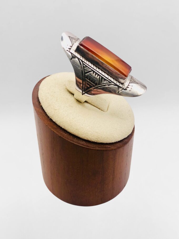 Bague Touareg Cornaline – Image 3