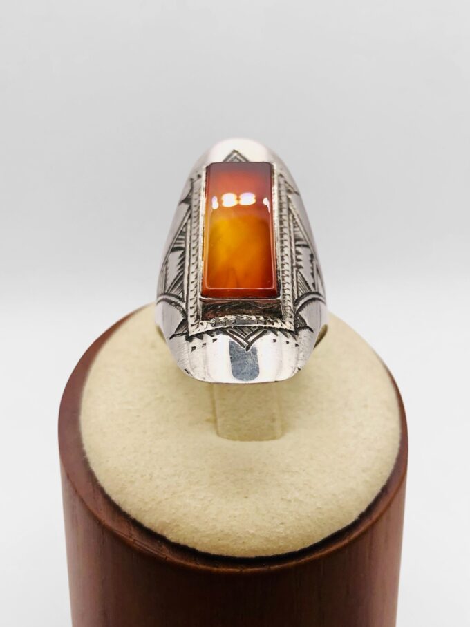 Bague Touareg Cornaline – Image 4