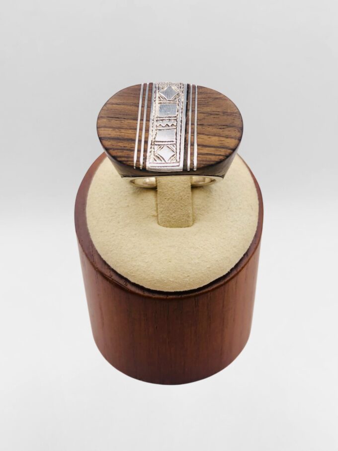 Bague Touareg Ébène et Argent #2