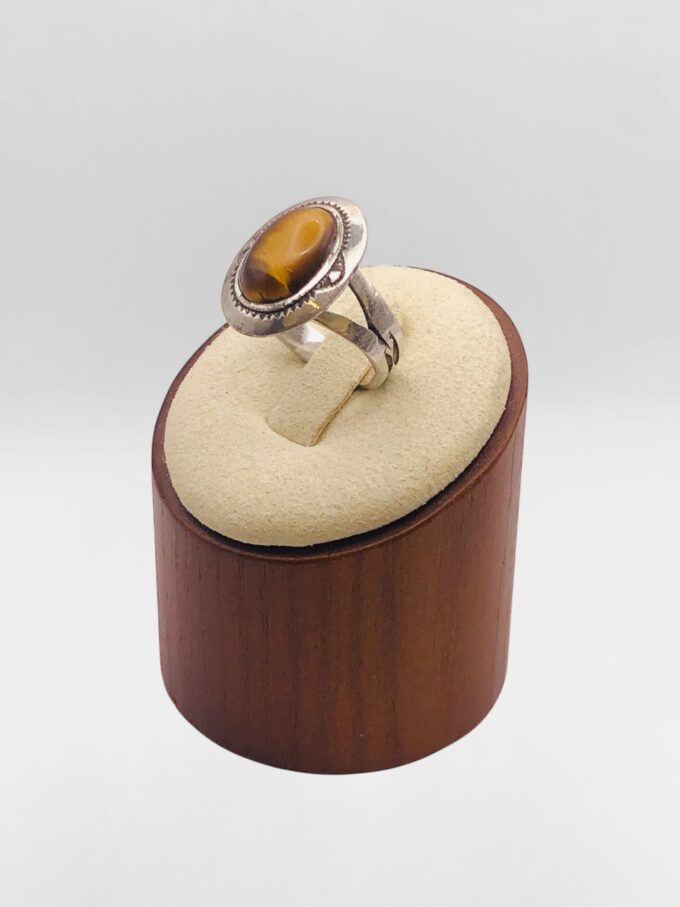 Bague Touareg Oeil de Tigre – Image 2