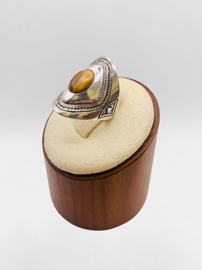 Bague Touareg Oeil de Tigre #2 – Image 2