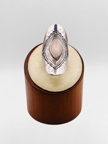 Bague Touareg Quartz Rose