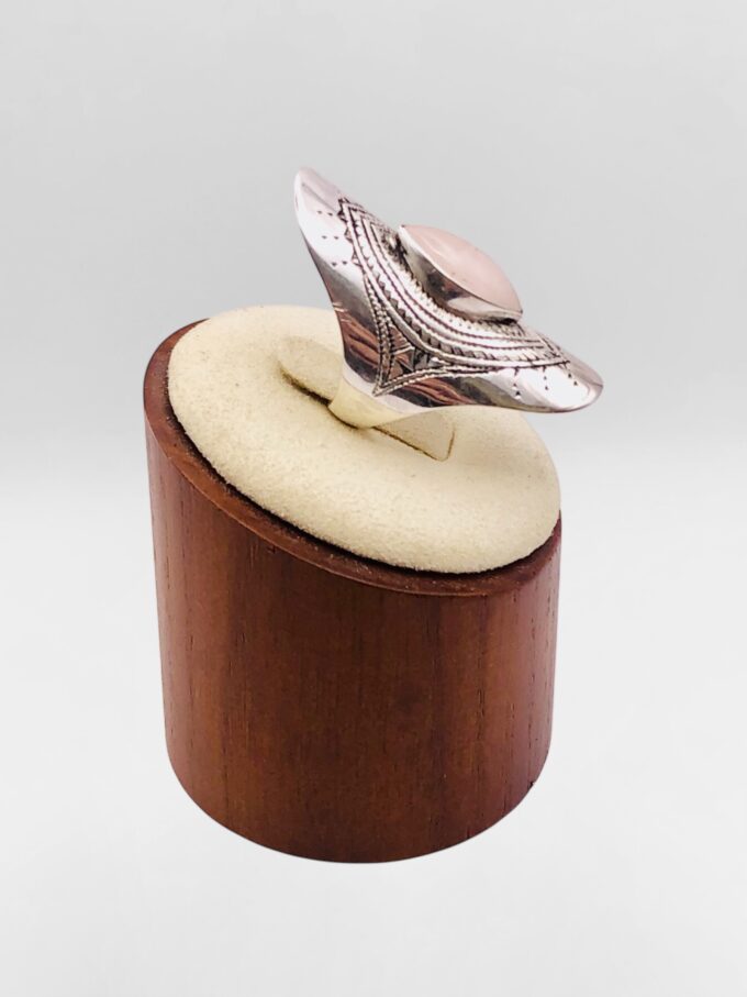 Bague Touareg Quartz Rose – Image 3