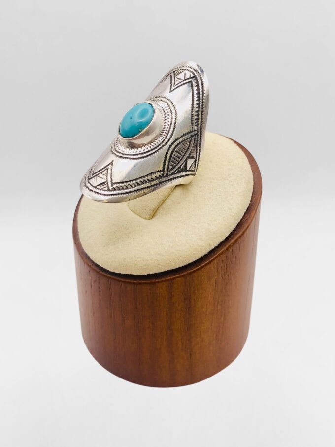 Bague Touareg Turquoise – Image 2